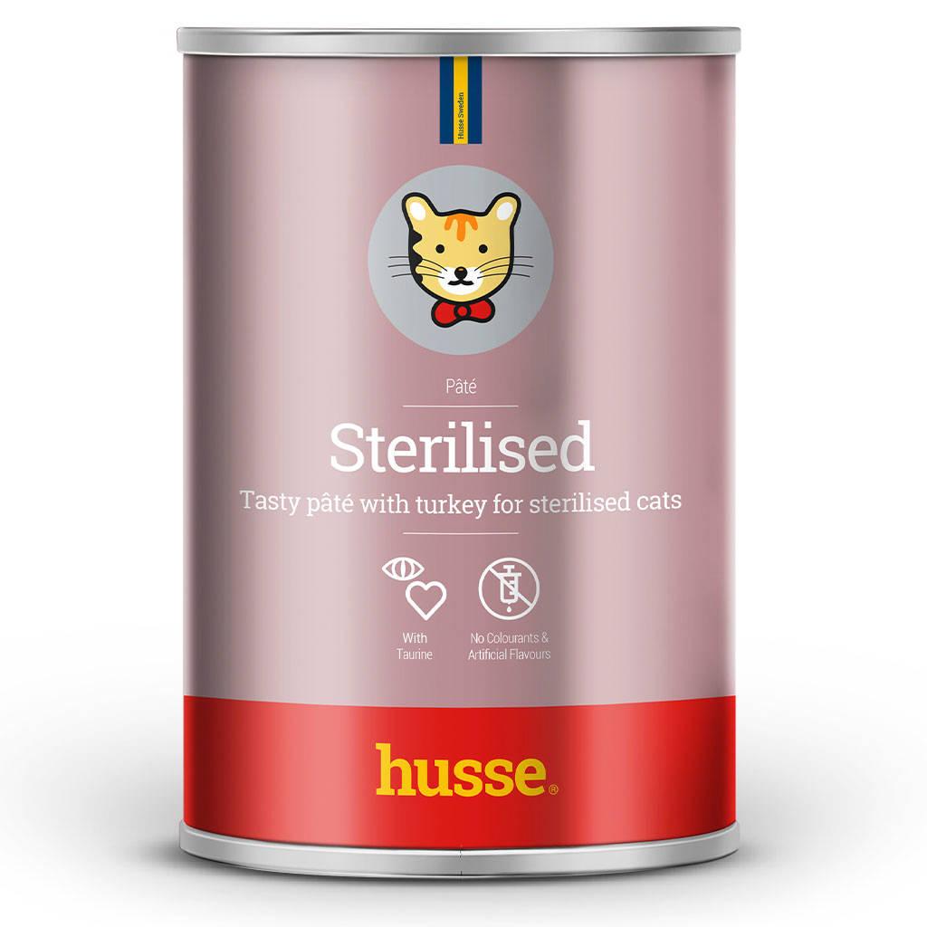 STERILISED PATÉ | Paté gustos cu curcan, pentru pisici sterilizate